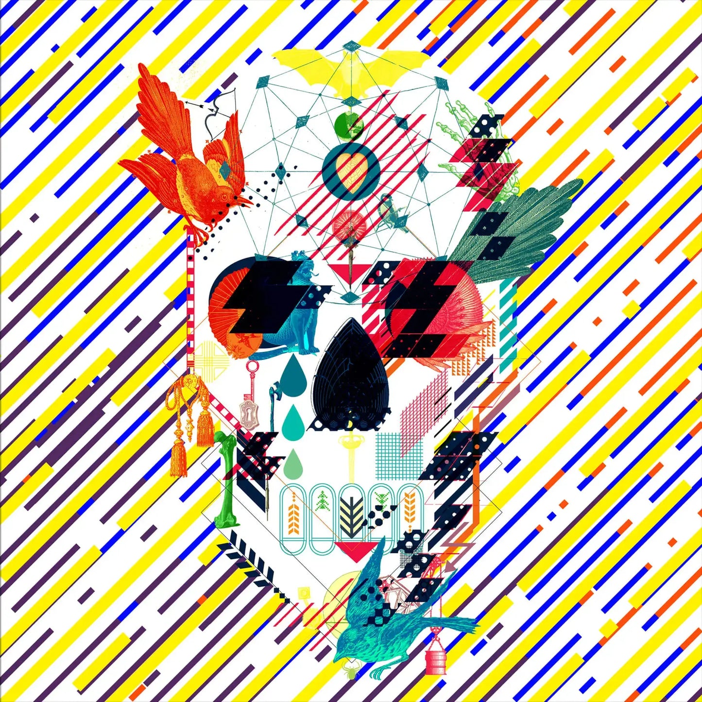 Abstract Skull