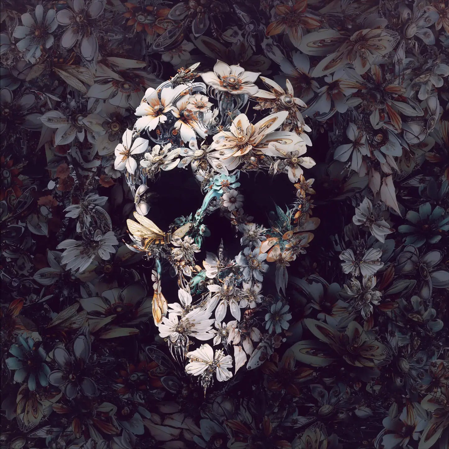 Steampunk Skull Dark
