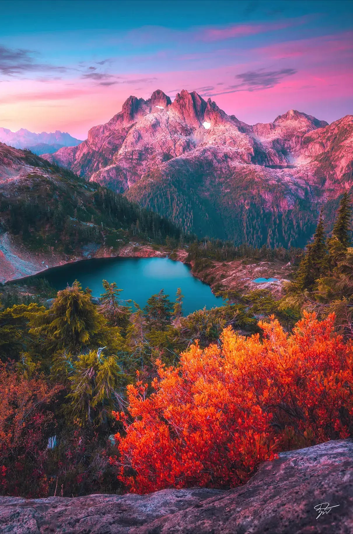 Alpine Pastels