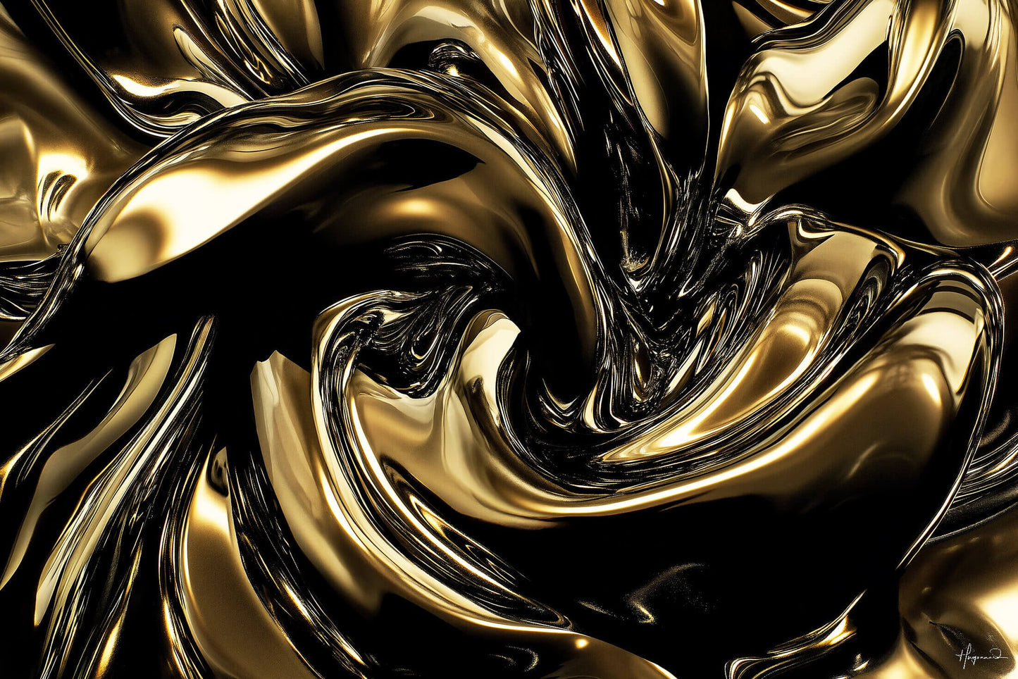 Golden Swirl