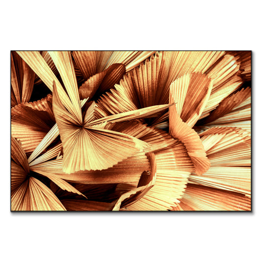 Copper Palm Leaves