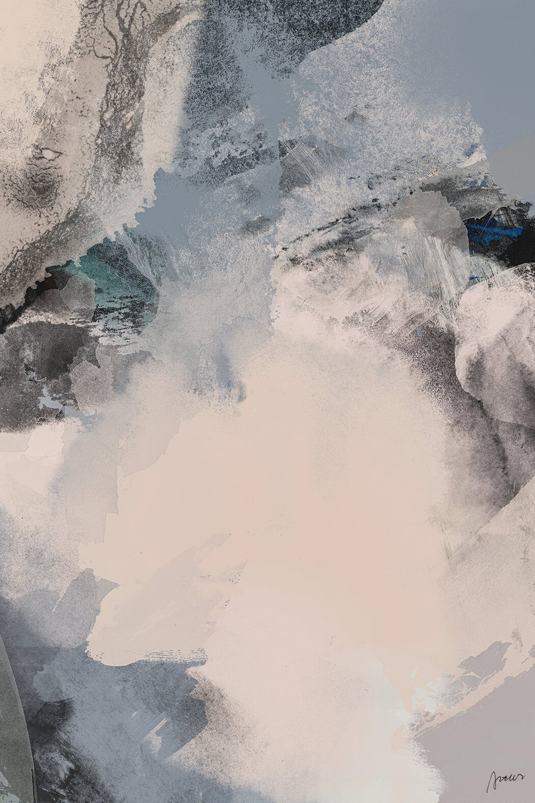 Morandi Pink and Gray