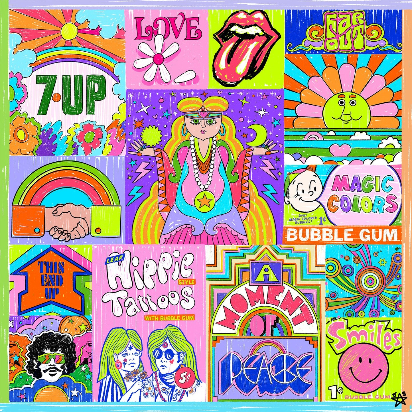Peace and Love and Happiness