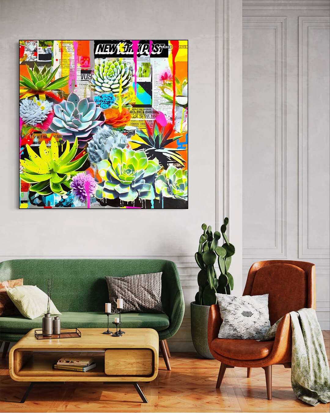 Fluorescent Succulents