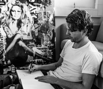 Big Pop Art Artist Michiel Folkers large Wall Art Collection for Home Decor