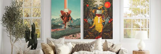 Indie Wall Art for Living Room Decor