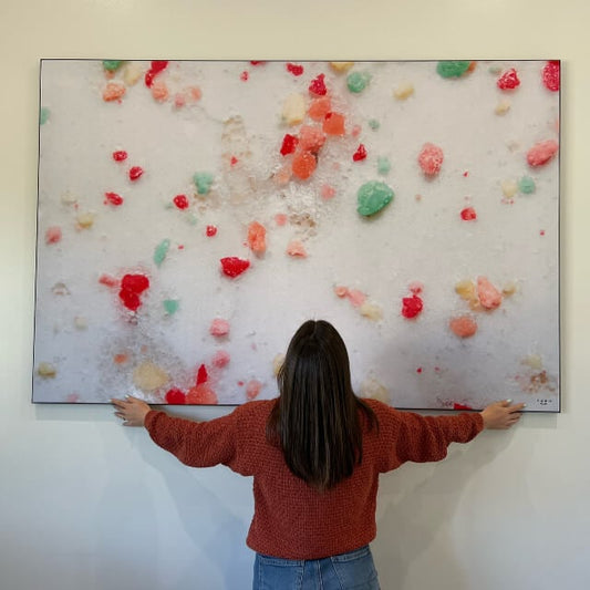 BIG Wall Décor Donates Large Colorful Wall Art to Kenzie’s Be Cafe