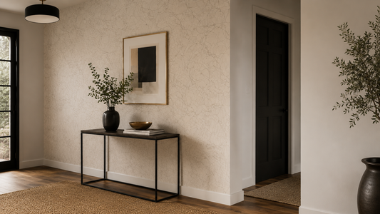 One Wall or the Whole Room? Where Your Wallpaper Stops Matters