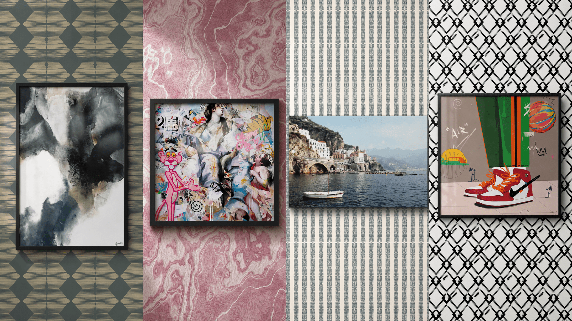 Why Flat Walls Are Out: How to Add Visual Texture with Murals & Art