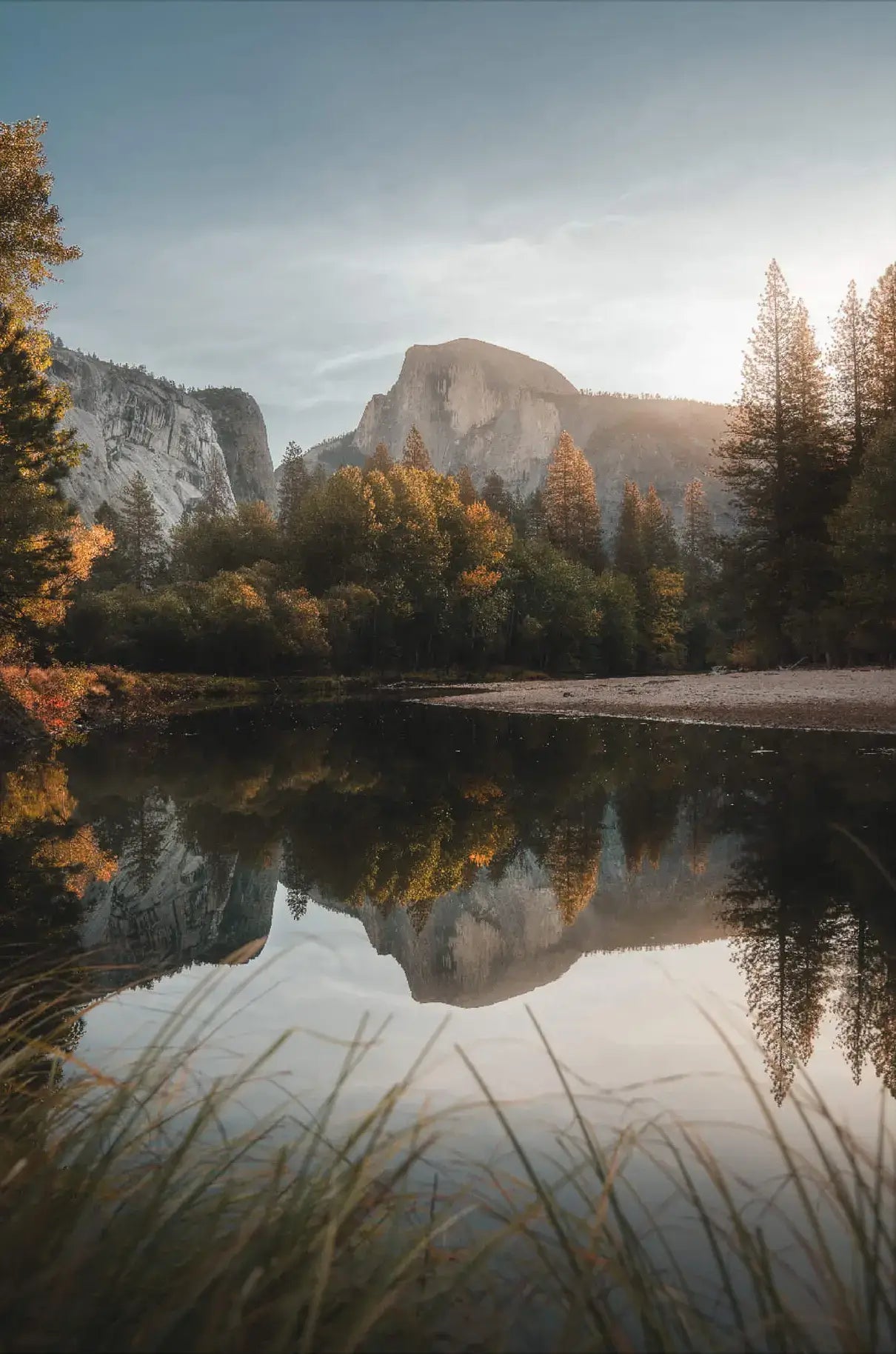Half Dome Reflection