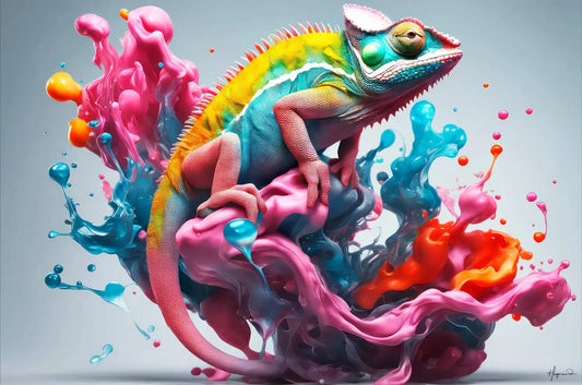 Vibrant Chameleon
