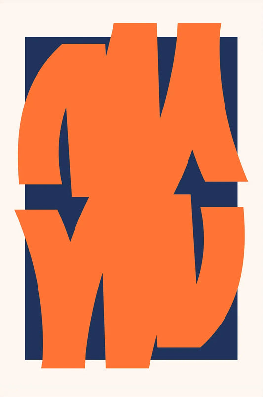 Dark Orange Lines