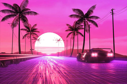 F40 Pink Sunset