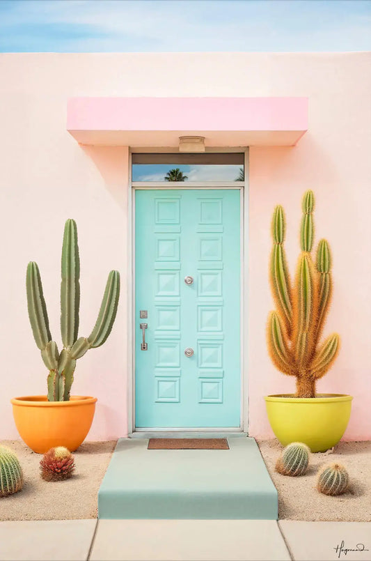 Pretty Pastel Palm Springs