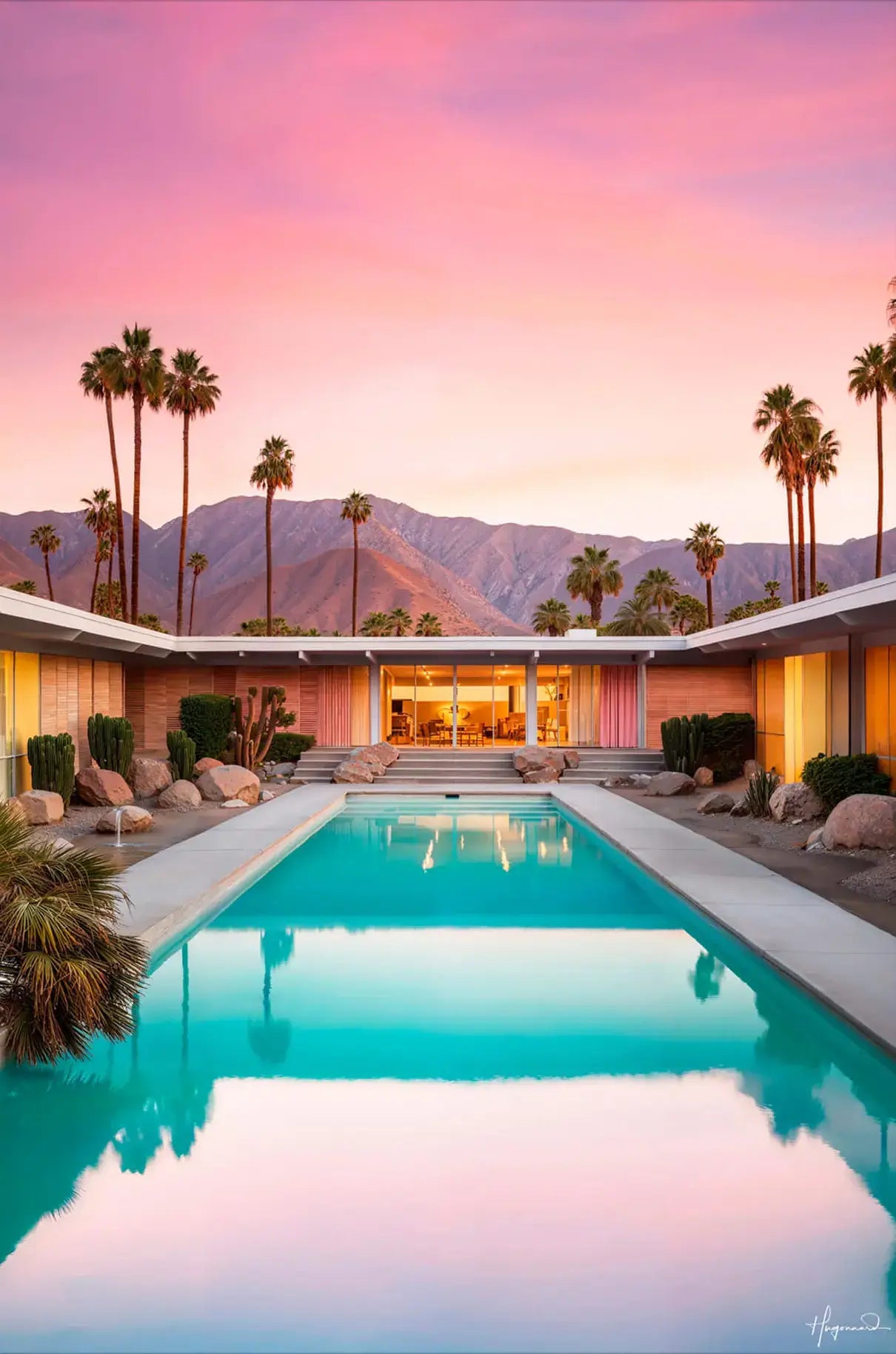Mid-Century Pool
