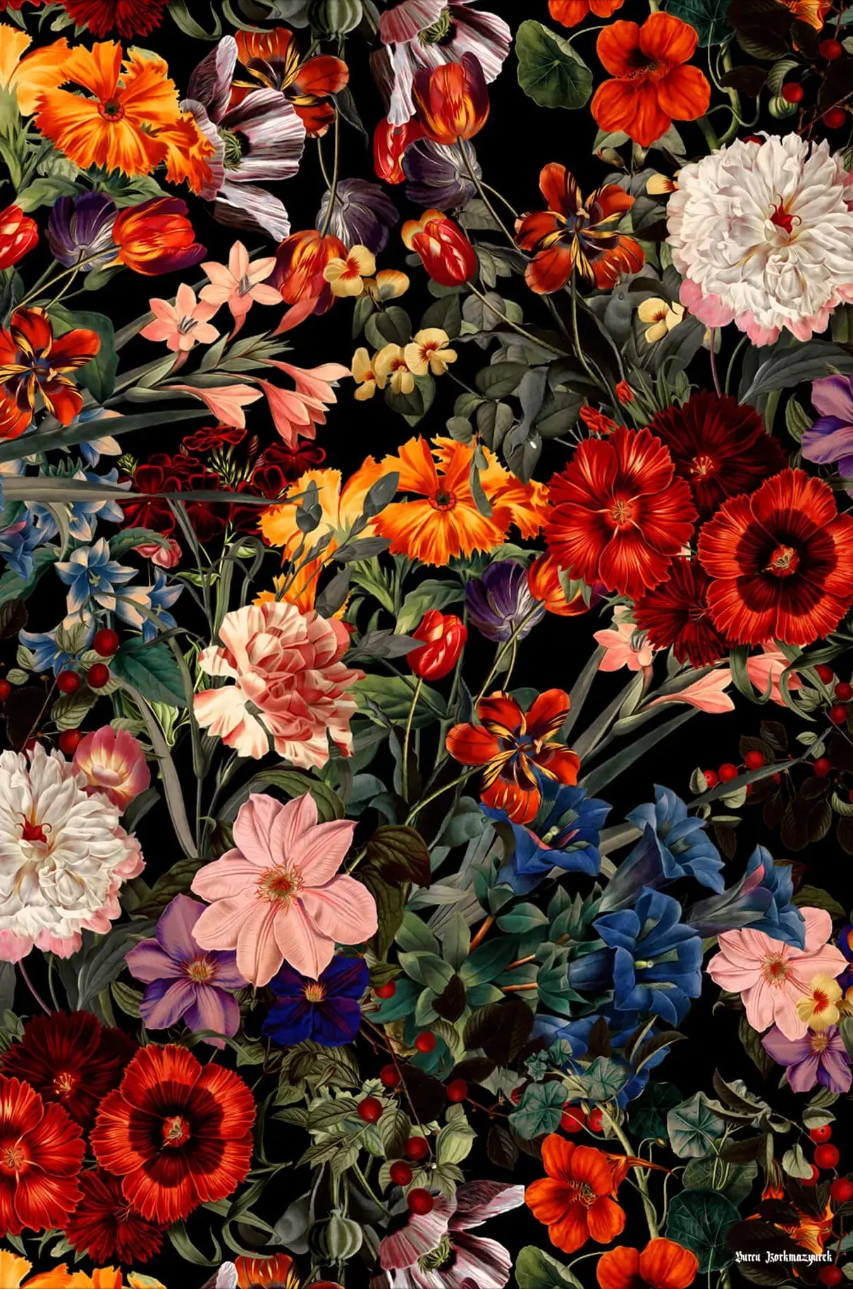 Exotic Night Garden
