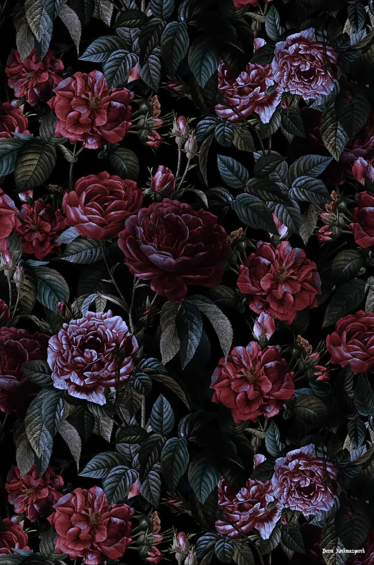 Roses Moon Garden
