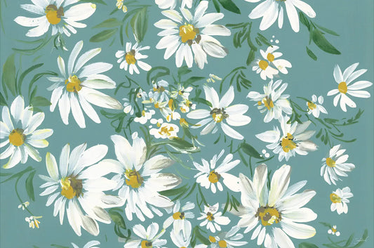 Blue White Flower