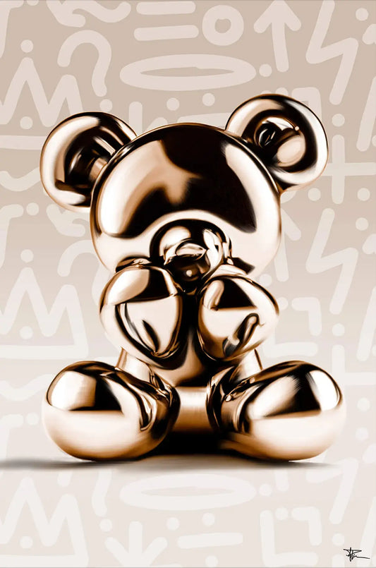 Gold and Chrome Bear