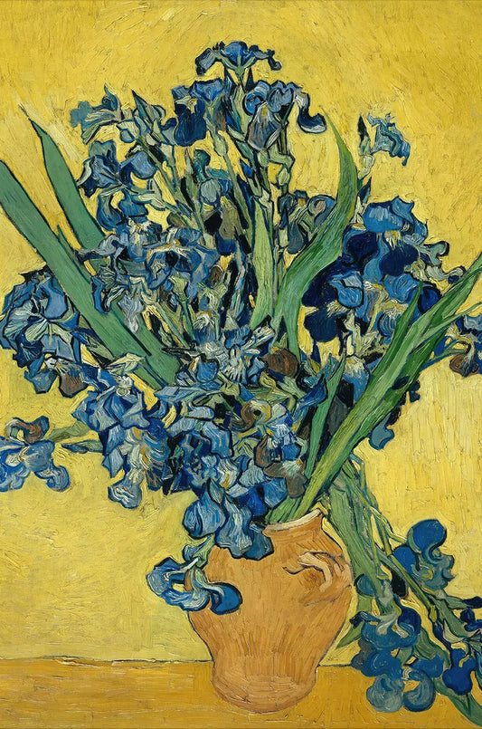 Vase With Irises