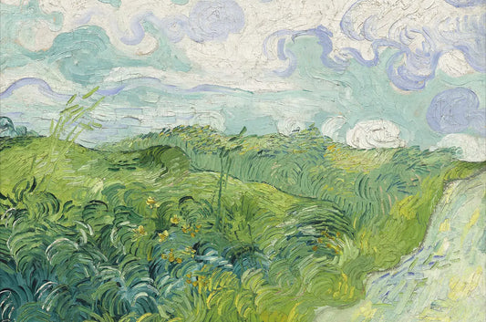 Green Wheat Fields, Auvers