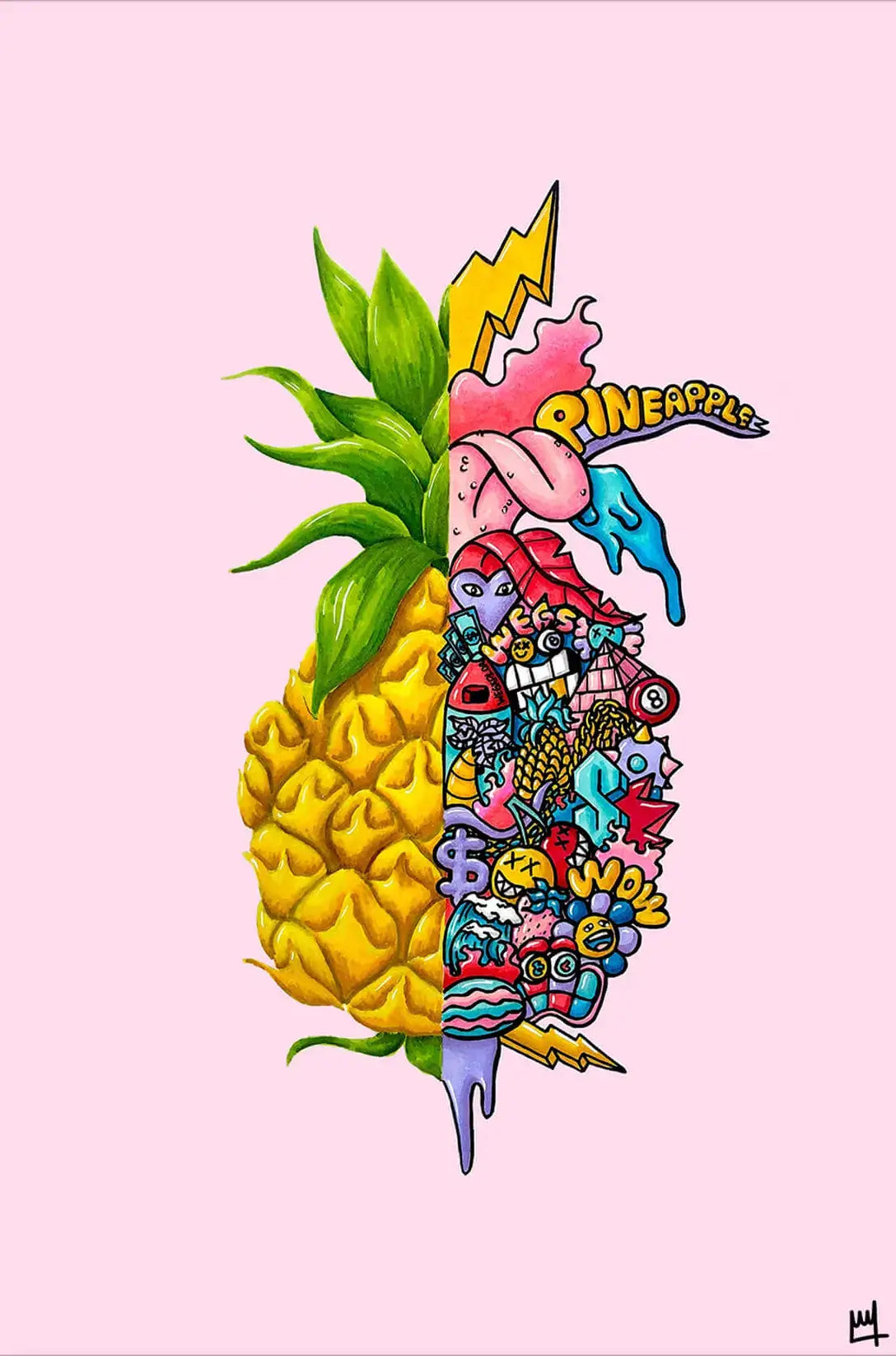 Pink Pineapple