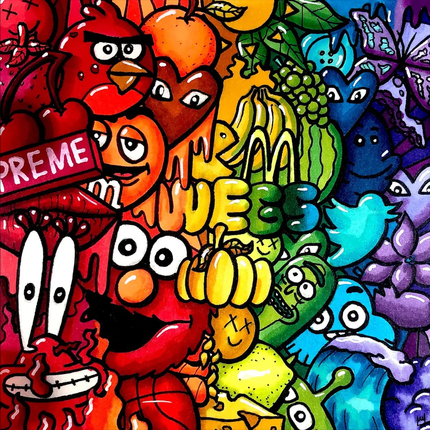 Cartoon Rainbow