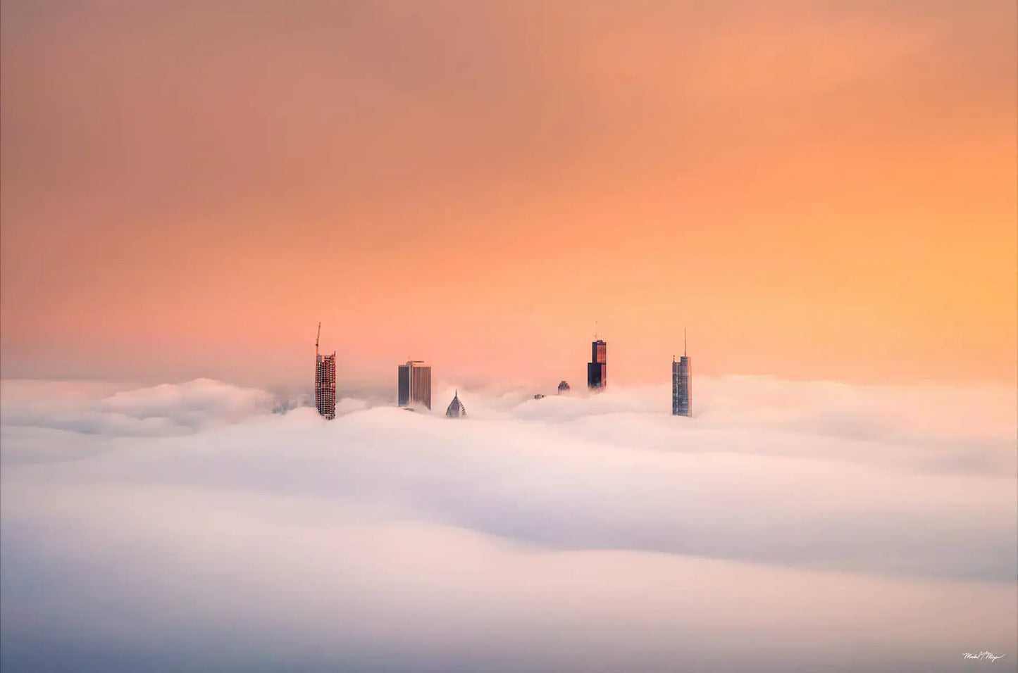 Chicago Cloud Skyline