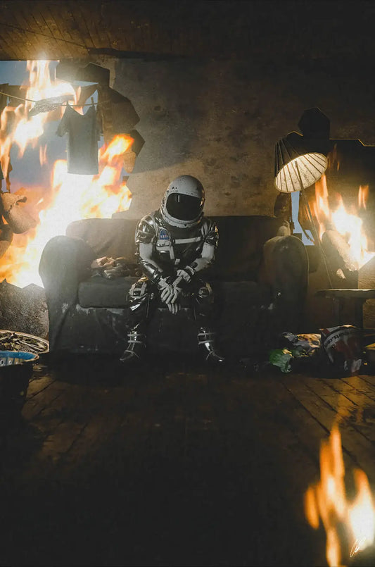 Astro Burning House