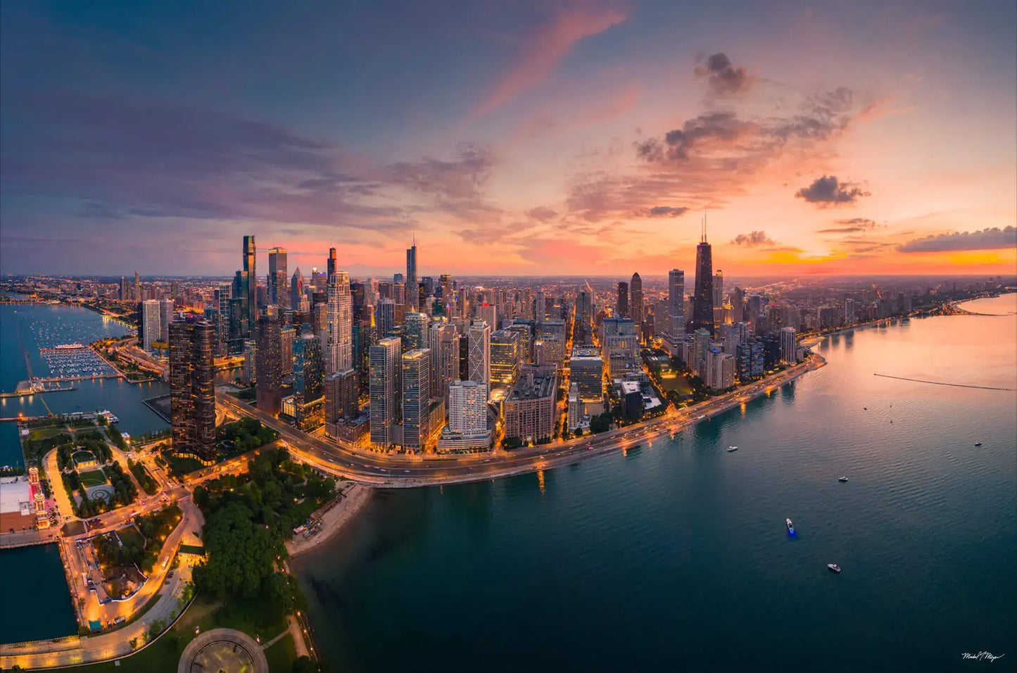 Chicago Blue Hour