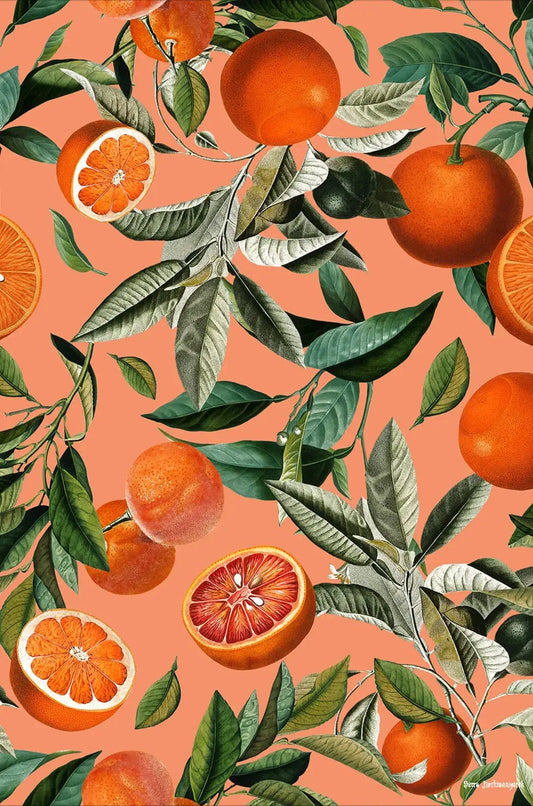 Vintage Fruit Pattern