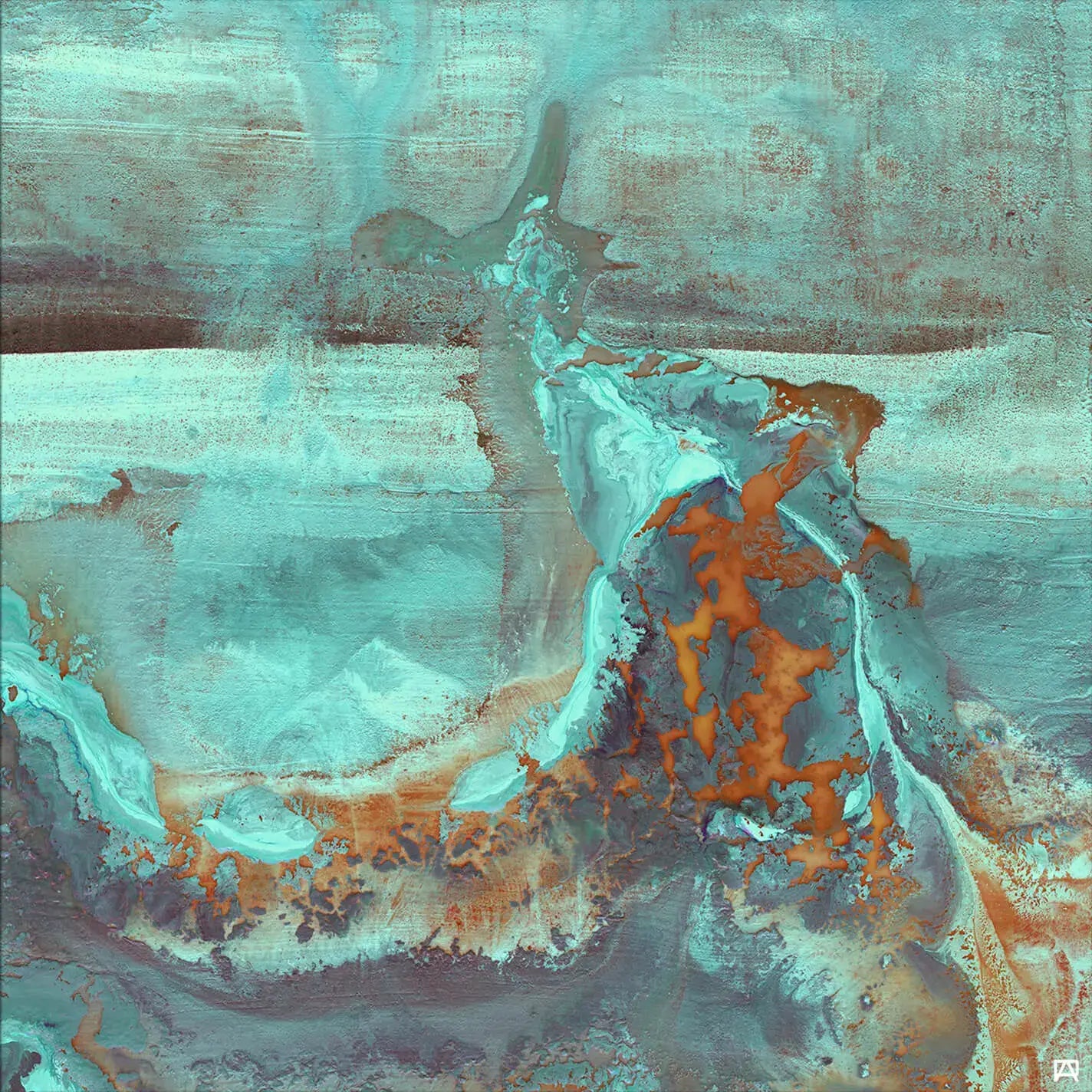 Teal and Gold