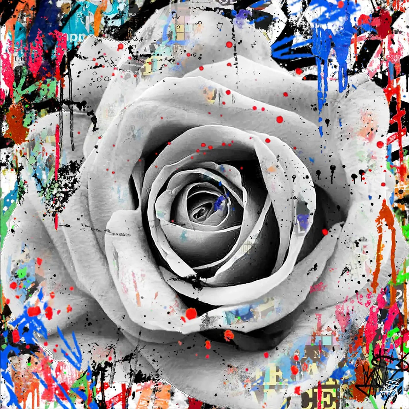 Abstract Rose