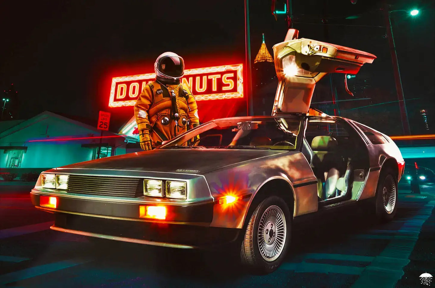 Retro Astronaut