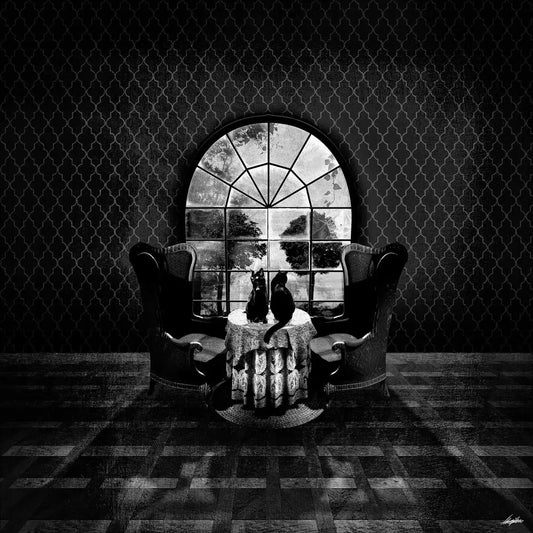 Vintage Room Skull