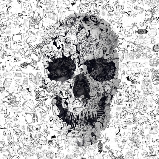 Doodle Skull