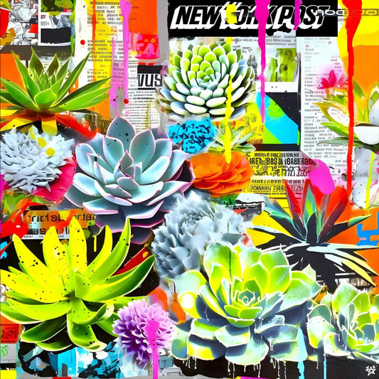 Fluorescent Succulents