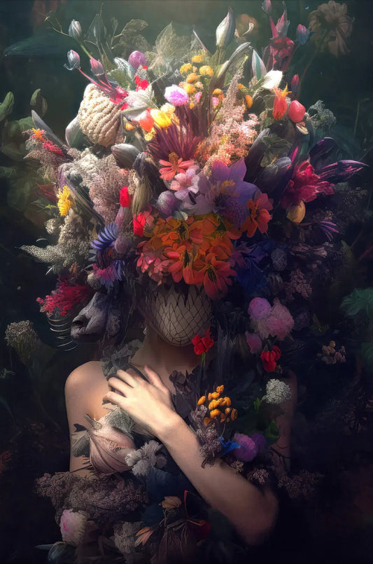 Floral Mask