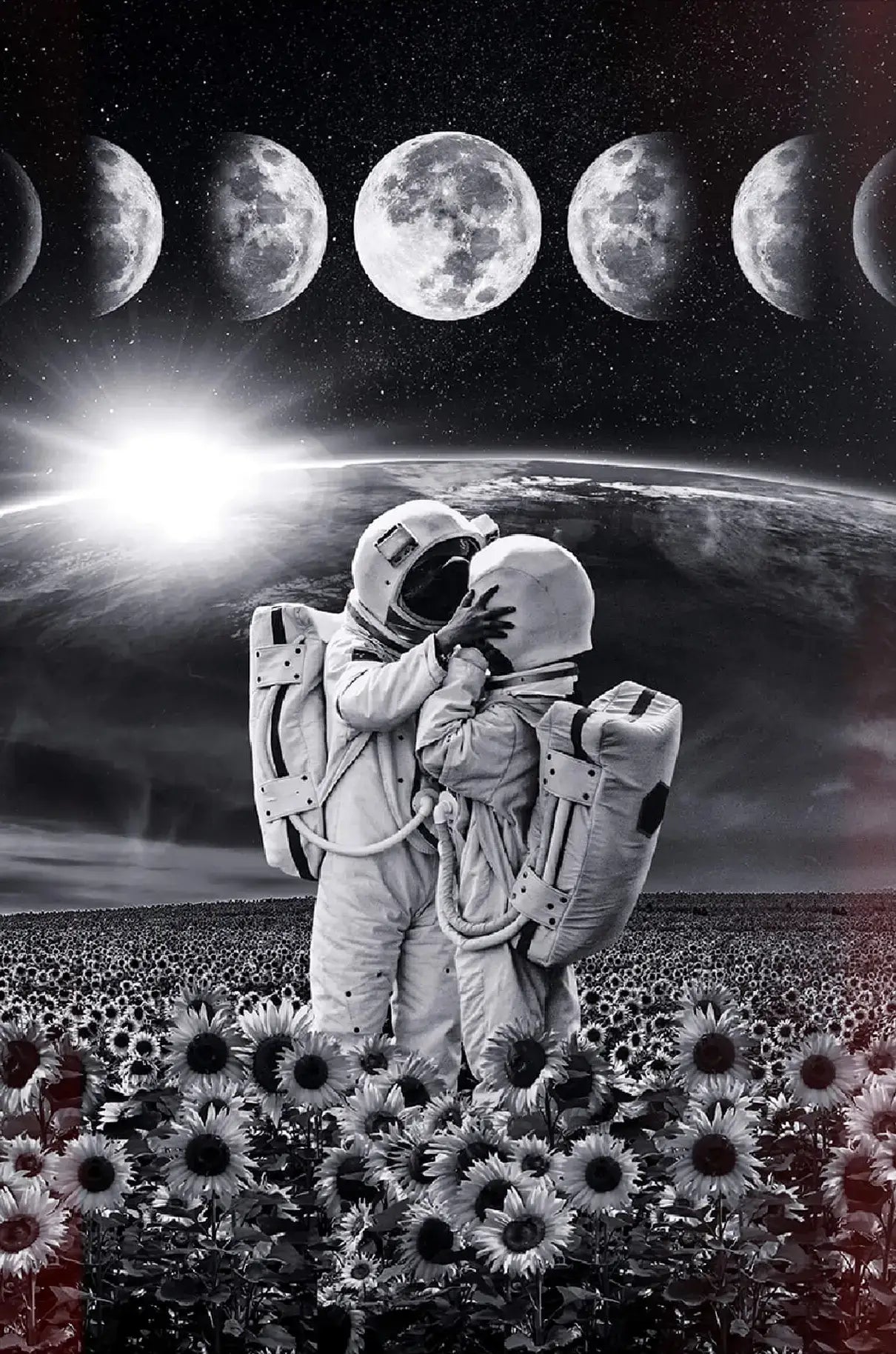 Pareja Astro Quitando Casco