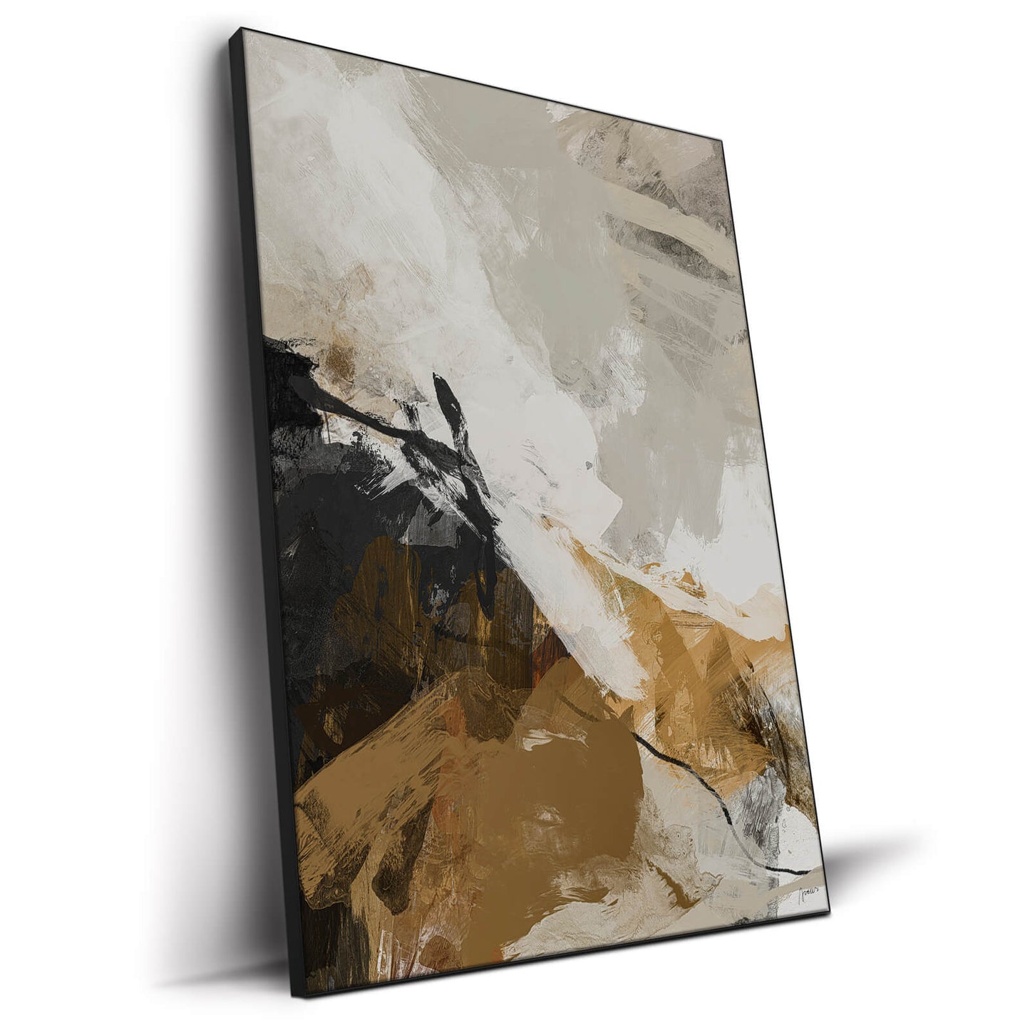 Abstract Neutral Mountain
