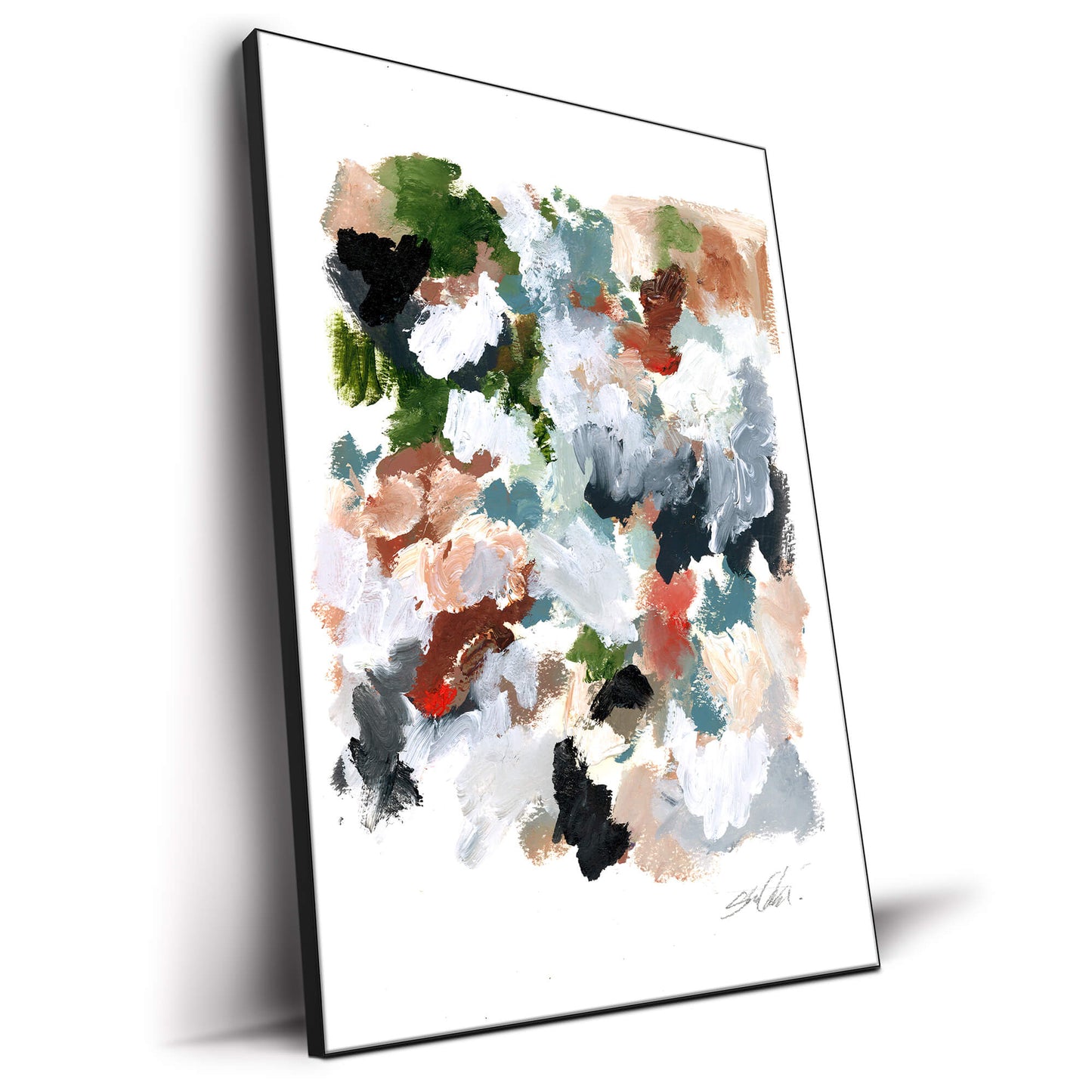 Abstract Garden Flowers