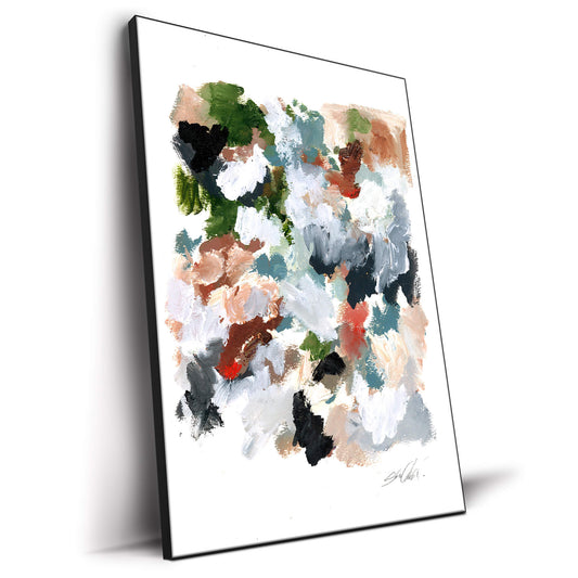Abstract Garden Flowers