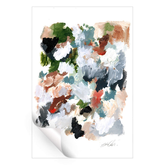 Abstract Garden Flowers