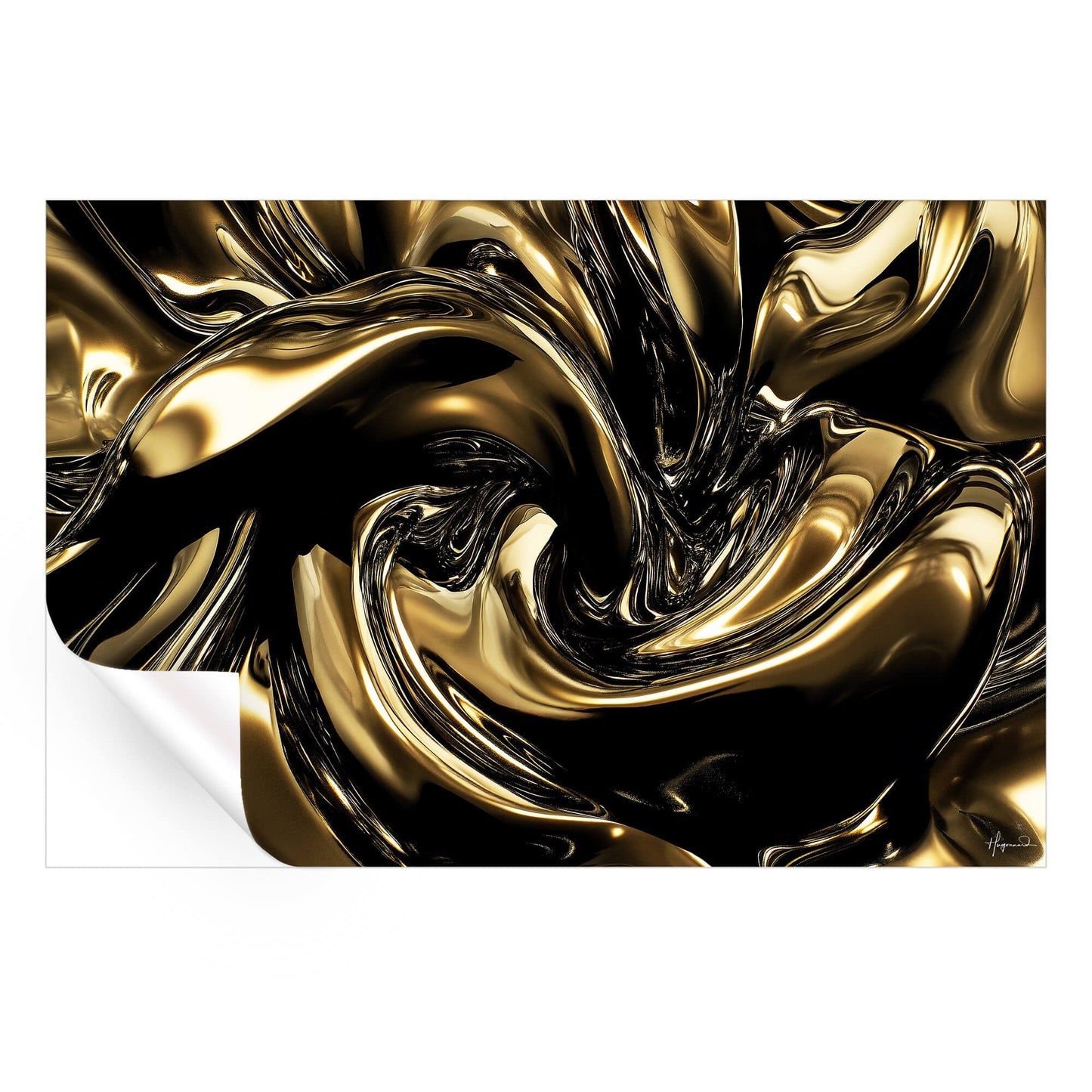 Golden Swirl