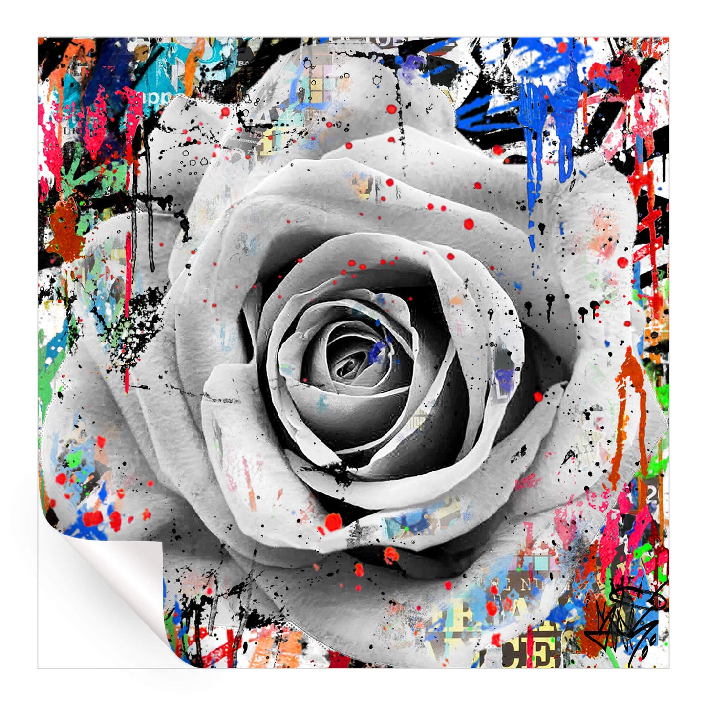 Abstract Rose