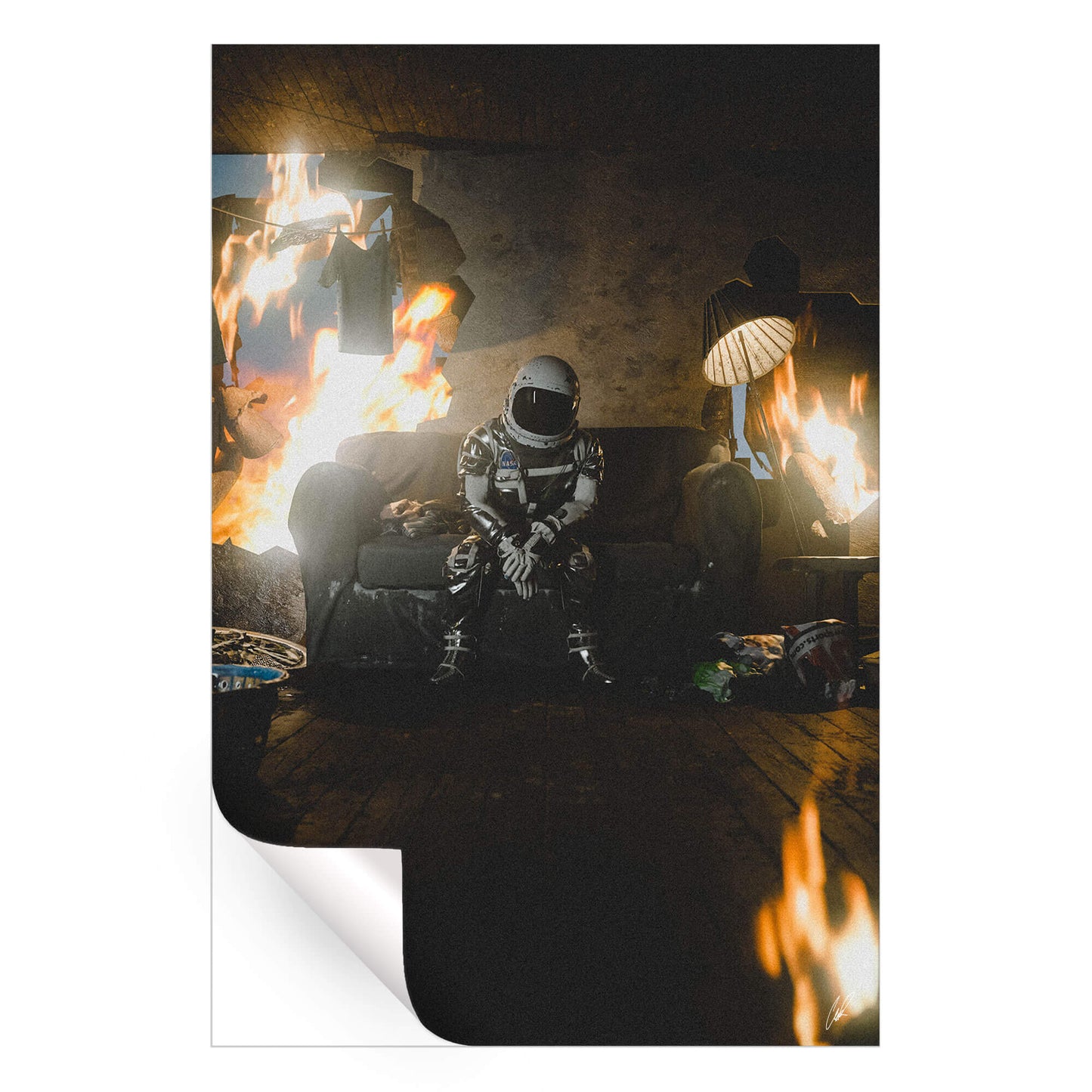 Astro Burning House