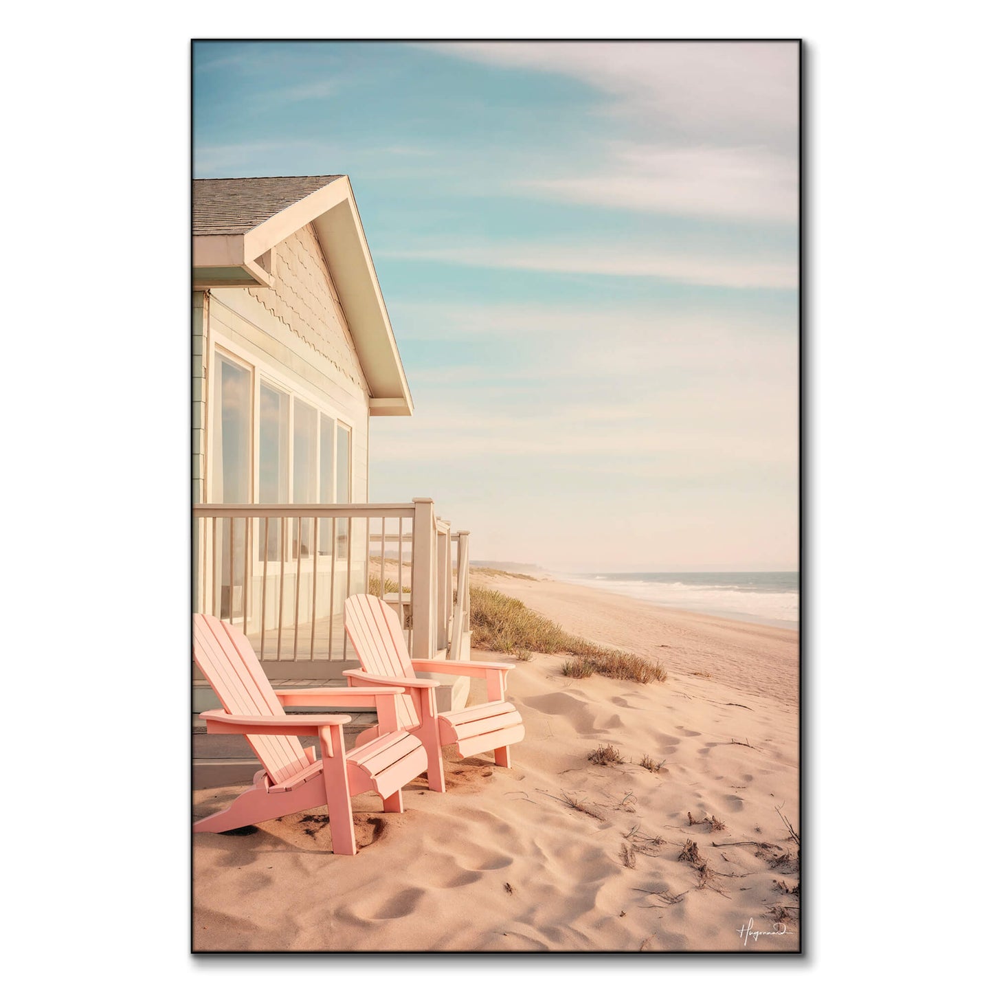 Along the Beach