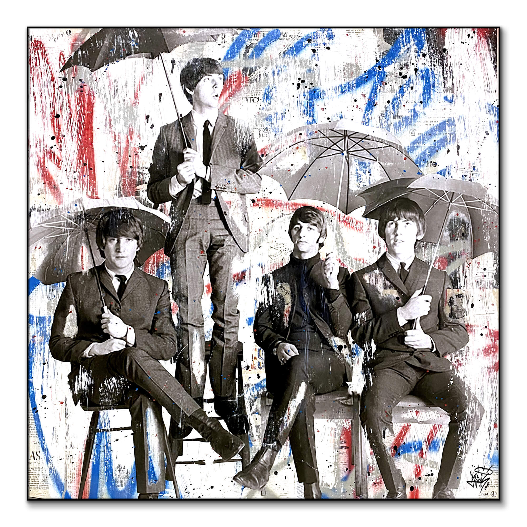 The Beatles Graffiti Pop Art | BIG Wall Décor