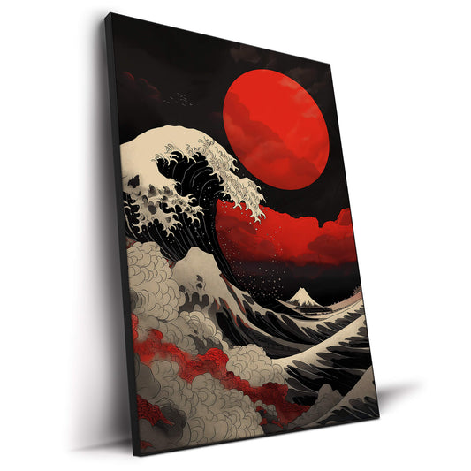 Blood Moon By The Sea