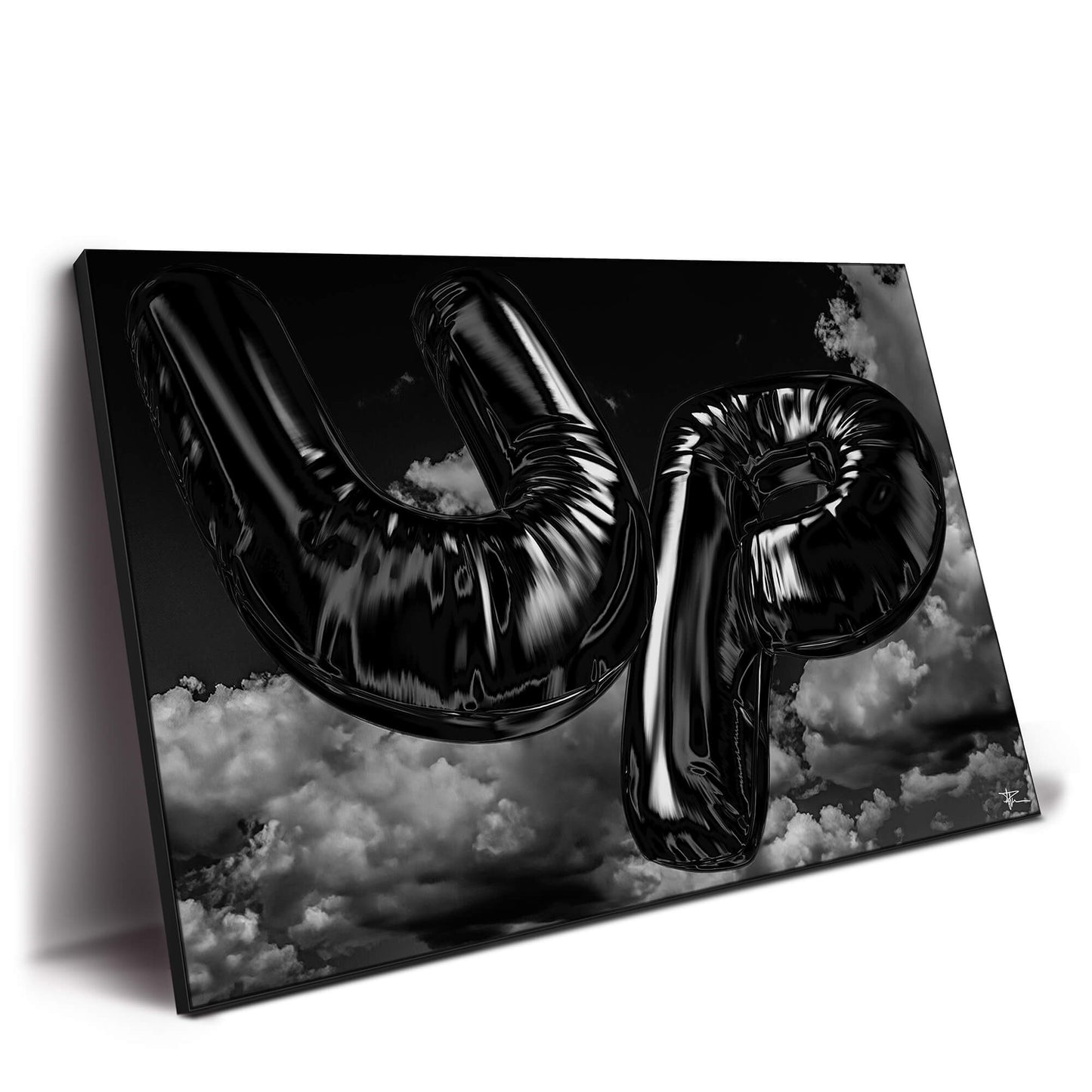 Metallic Up Balloons